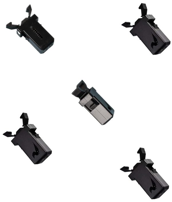 Trash Can Plastic Lock Self 5pcs Black Self,Locking Switch Replacement Catch Compatible Touch Lid Bin Repair Clip
