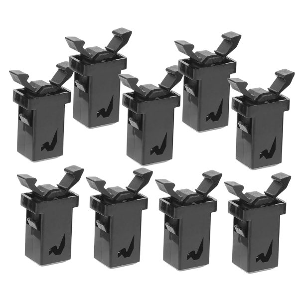 10pcs Flip Trash Can Trashcan Push-Buttons Self-Locking Waste Bin Latch Home Waste Bin Lock Latches Push-Button for Trash Bucket Buckle for Trash Bucket Waste Bin Press