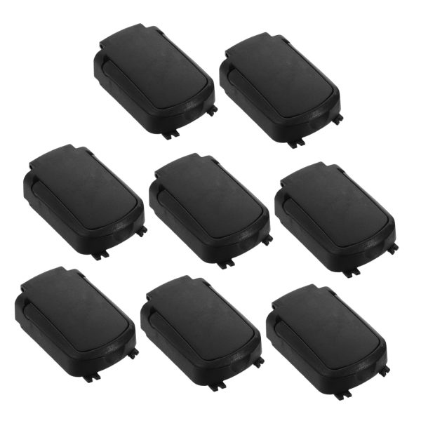 8pcs Flip Up Trash Bin Connecting Buckles Garbage Container Trash Bin Lid Buckle Dustbin Accessories Trash Can Lid Buckles Waste Container Clip