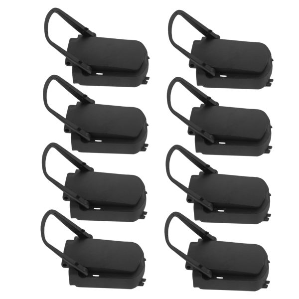 8pcs Flip Up Trash Can Lid Connecting Buckles Trash Bin Clip Latches for 3L 5L Garbage Bins Easy to Install Waste Container Accessories