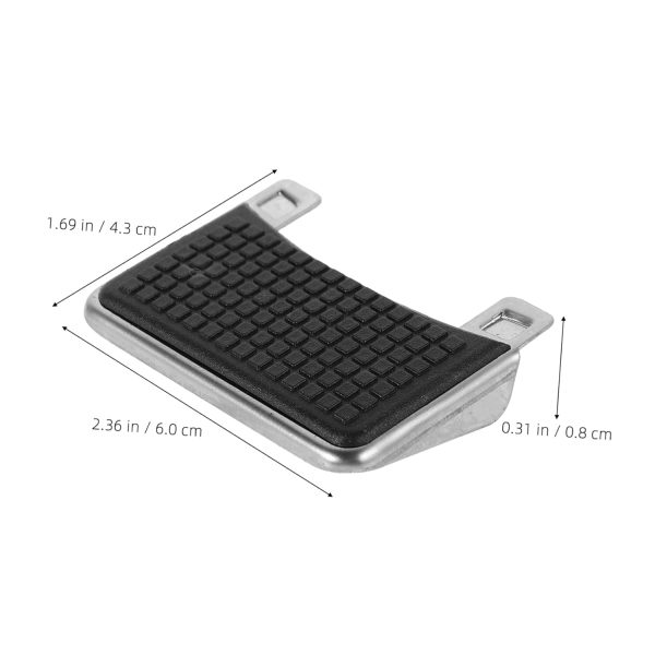 6pcs Waste Bin Pedal Replacement Foot Pedal Plastic Step On Pedal Garbage Can Foot Pedal Wastebasket Bin Pedal for Kitchen Home Use - Image 2