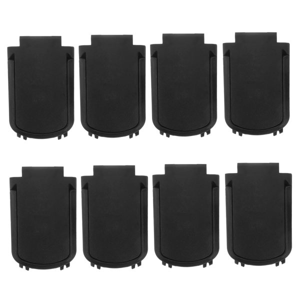 Trash Can Lid Pins Buckles 8pcs Set for Secure Connection on Flip up Lids Fits Garbage Storage Bins