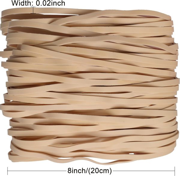 Rubber Bands Garbage Can Bands Elastic Large 8inch 45Pcs Trash Cans Rubber Bands Elastics Bands for Office Supplies Home - Image 2