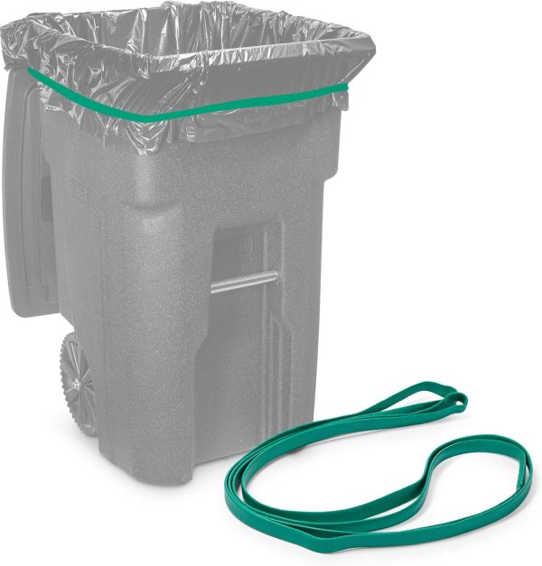 Rubber Bands for 64-65 Gallon Trash Cans (Value 6 Pack)